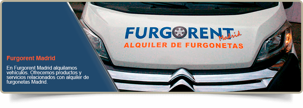 Servicio De Alquiler De Furgonetas En Madrid